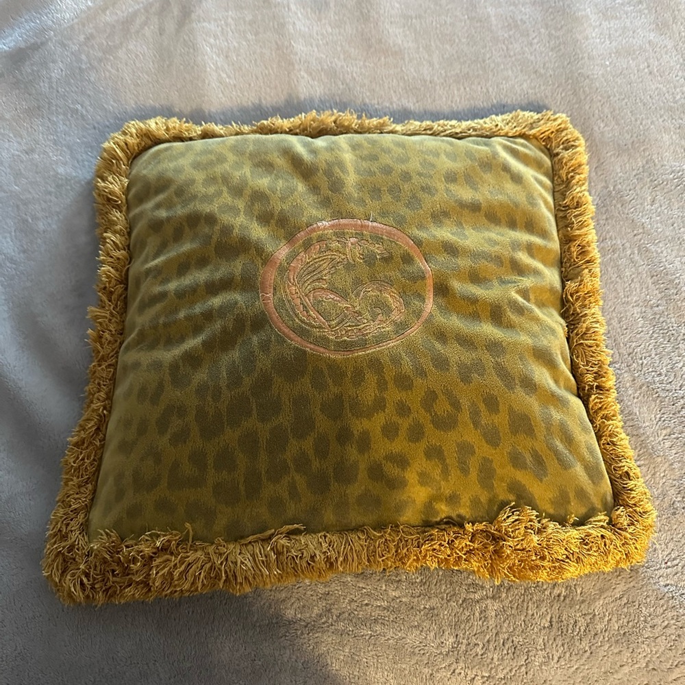 Roberto Cavalli home pillow case
used has signs of wear